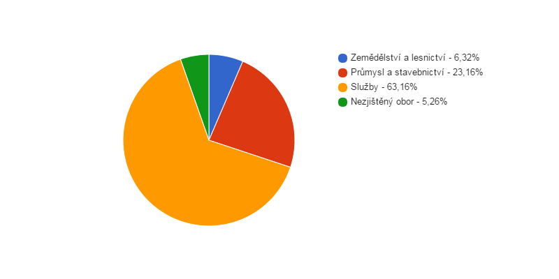 Struktura podnikatelských subjektů podle odvětví v obci Radimovice u Želče v roce 2013